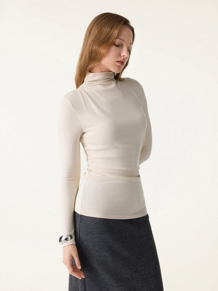 ProWarm Turtleneck Ruched Brami