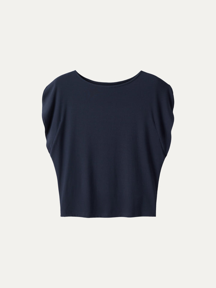 Ultrasoft Boatneck Wide Shoulder Tee