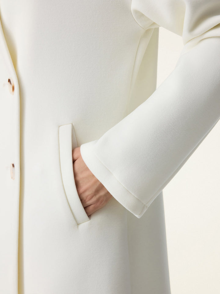 Double-breasted Stand Collar Coat