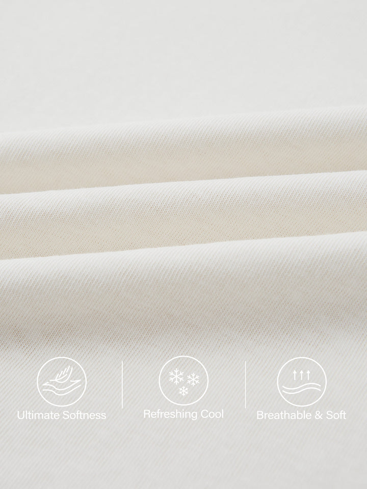 Flowy Cotton-linen Midi Flared Skirt