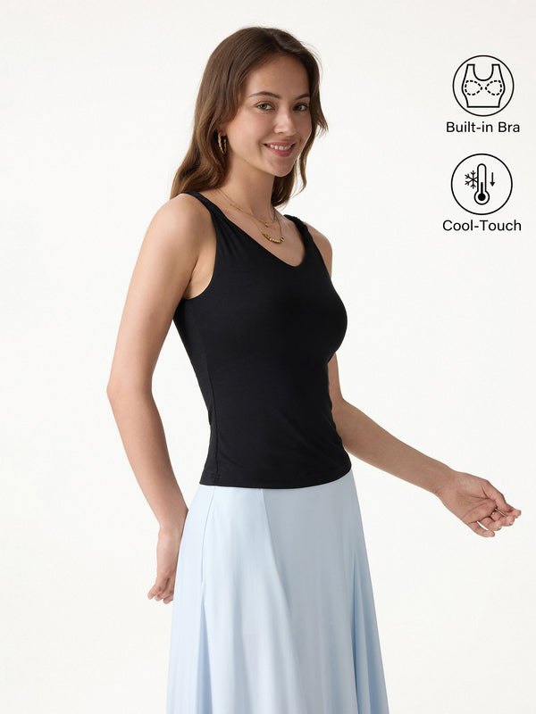 OGLmove CoolTouch Twisted Strap V-Neck Bra Tank