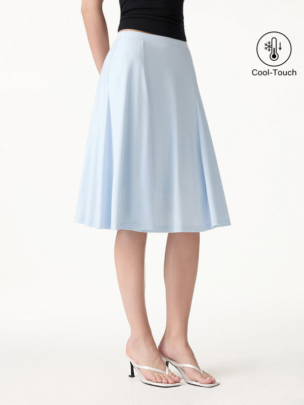 OGLmove CoolTouch Midi Circle Flare Skirt with Pockets