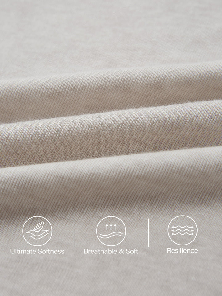 Lyocell Wool Boatneck 2-in-1 Brami Top