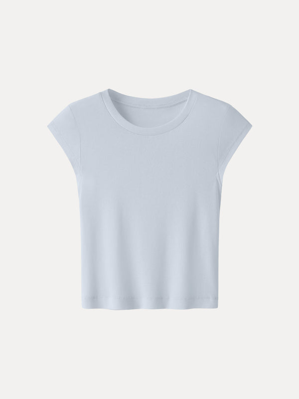 OGLmove Cotton-Linen Blend Cooling Essential Summer Tee
