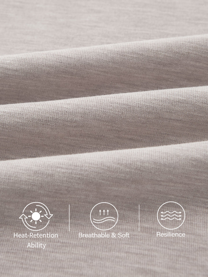 Cozy Warm Mid Rise Straight Leg Pants with Pockets