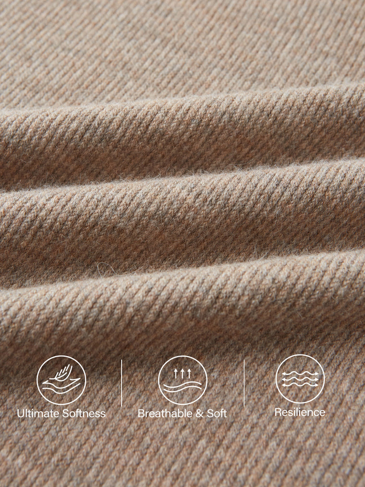 Cozy Warm V-Neck Relaxed Fit Pullover