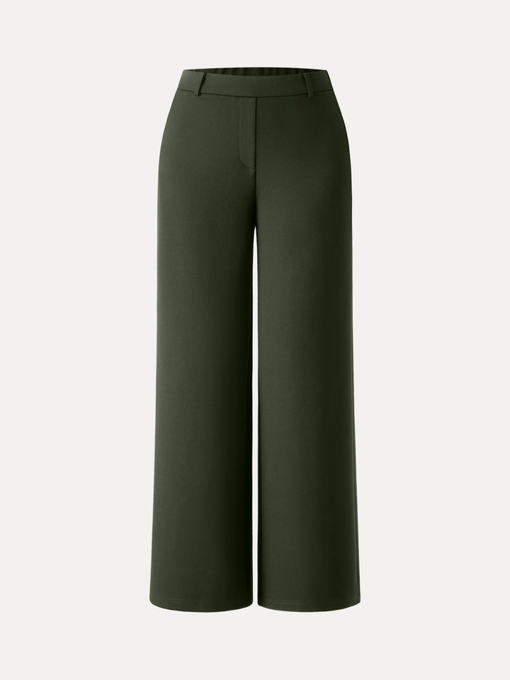 Slim Ponte The Empower Pant Petite Dark Olive