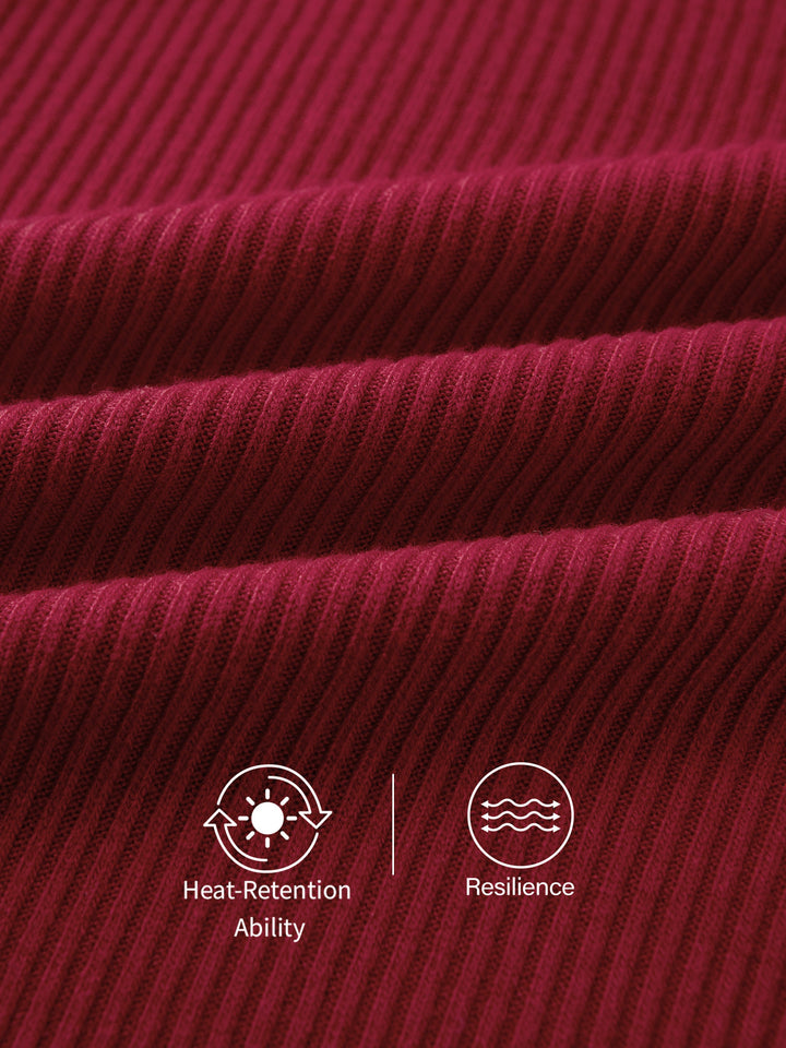 Non-Slip Ribbed Wide V-Neck Brami Top