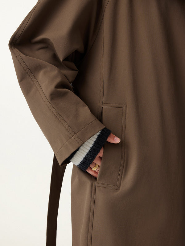 OGLmove Waterproof Belted Trench Coat