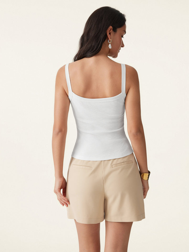 2Pcs Set Everyday Cotton Low Back New Airy Brami Tank