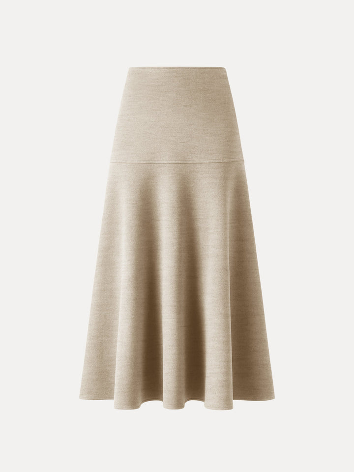 FuzzLuxe Flared Maxi Skirt