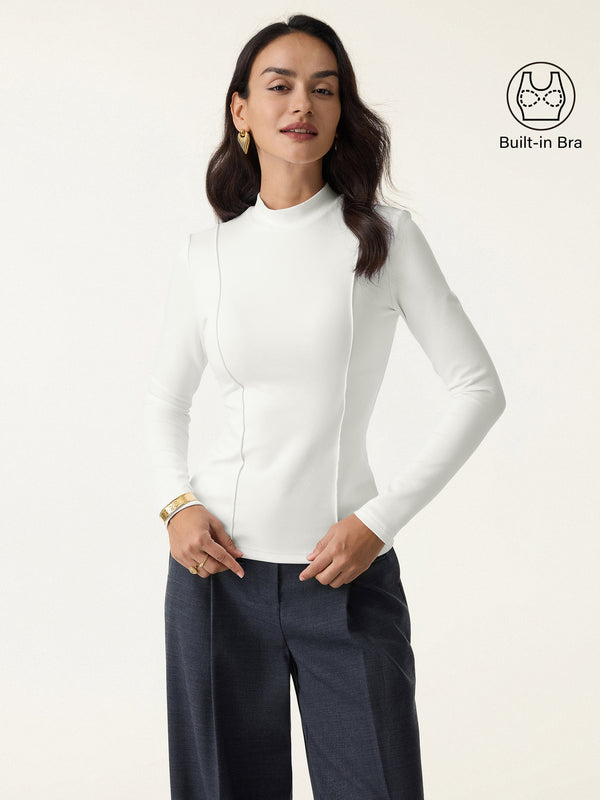 ProWarm Mockneck Pintuck Brami