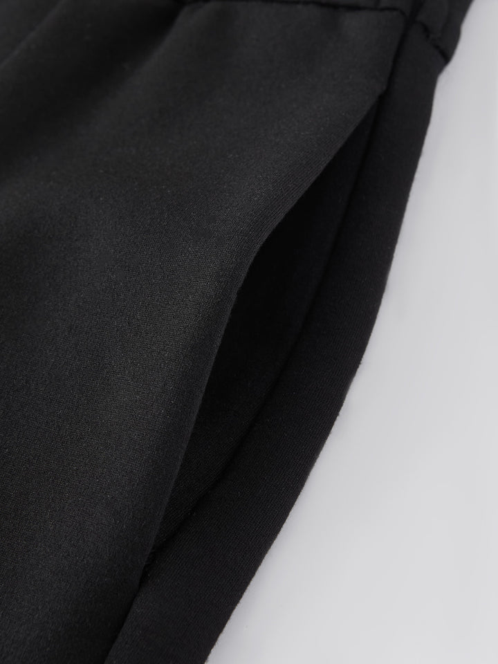 Chic High Rise Wide Leg Trousers with Pockets