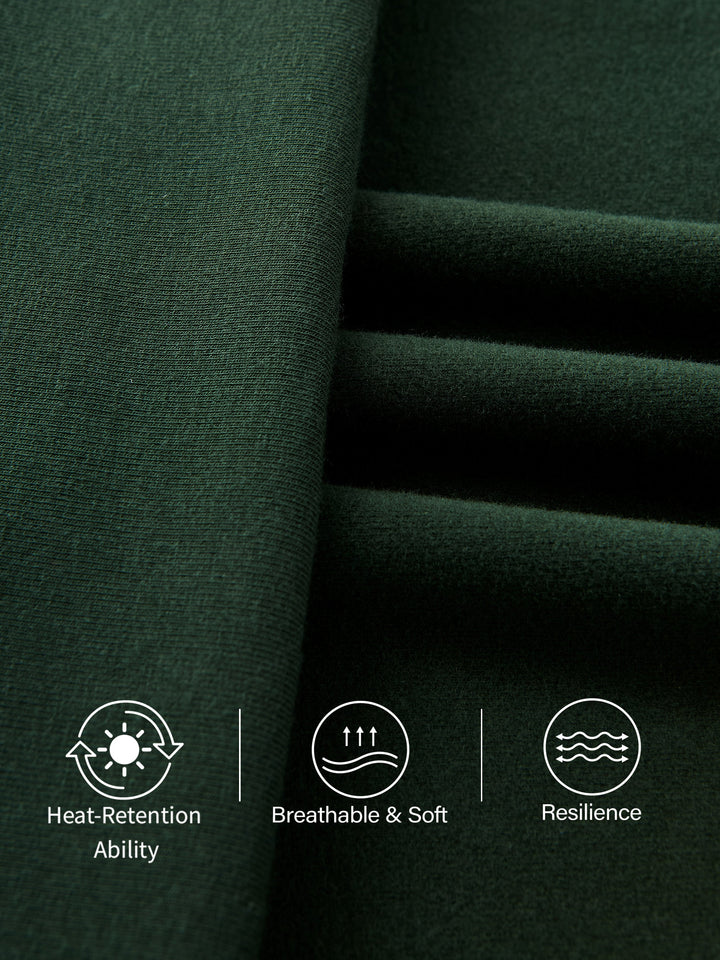 ProWarm V-Neck Surplice Midi Brami Dress