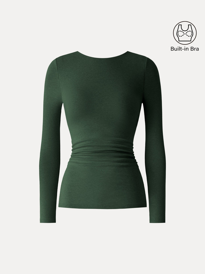 ProWarm Low-Back Side Ruched Brami