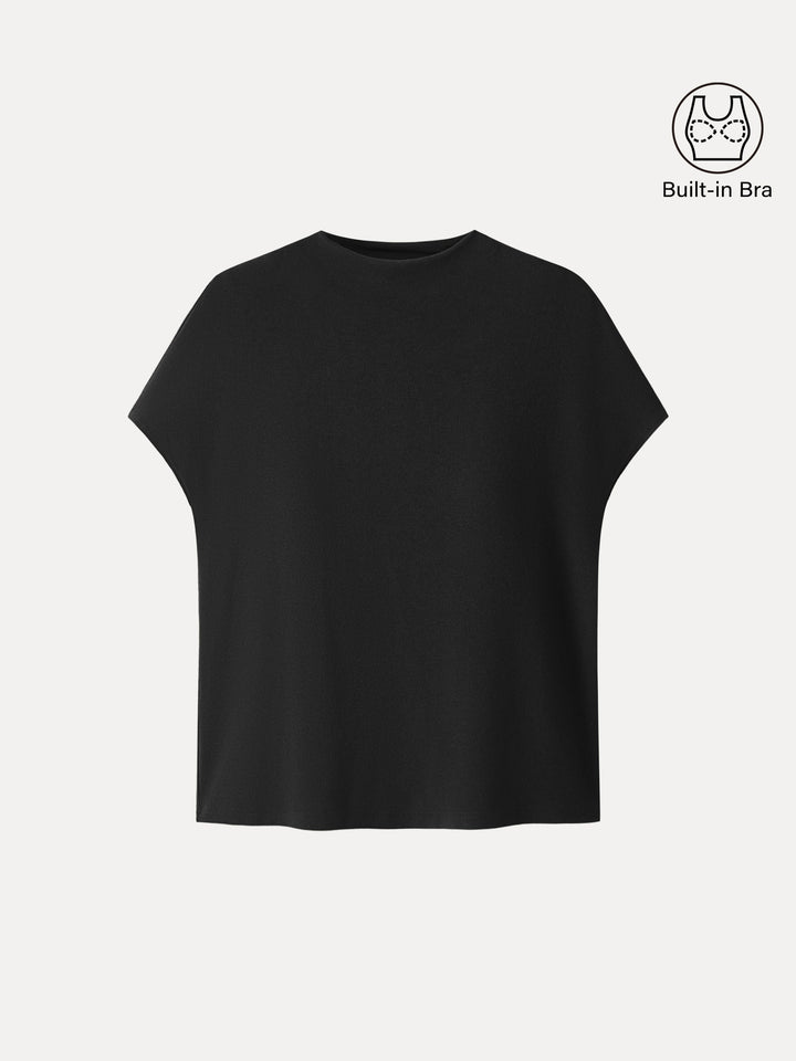 Essential Mockneck Short sleeves Brami Black XS