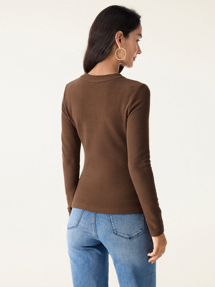 MaxWarm Henley Long Sleeve Top