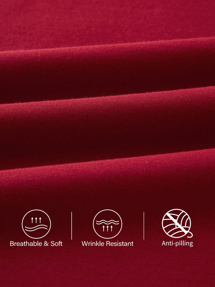 Pleated Frog Button Decor Midi A-line Skirt