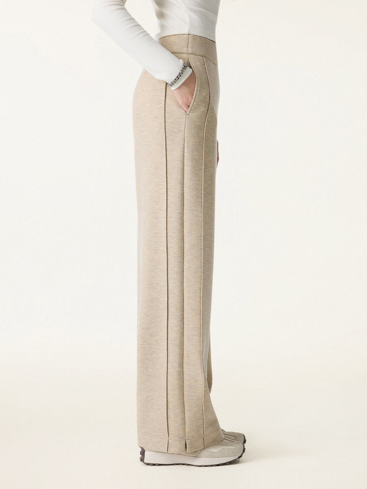 Cozy Warm High Rise Straight Leg Pull-On Pants