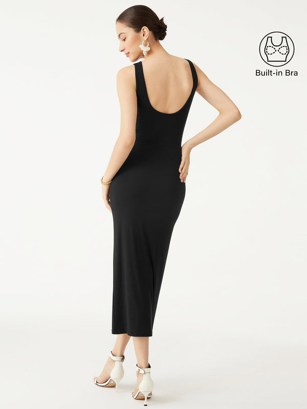 Ogl Eco-SkinKiss Open-Back Tank Brami Dress OGLmovede Ogl Eco-SkinKiss Open-Back Tank Brami Dress OGLmovede