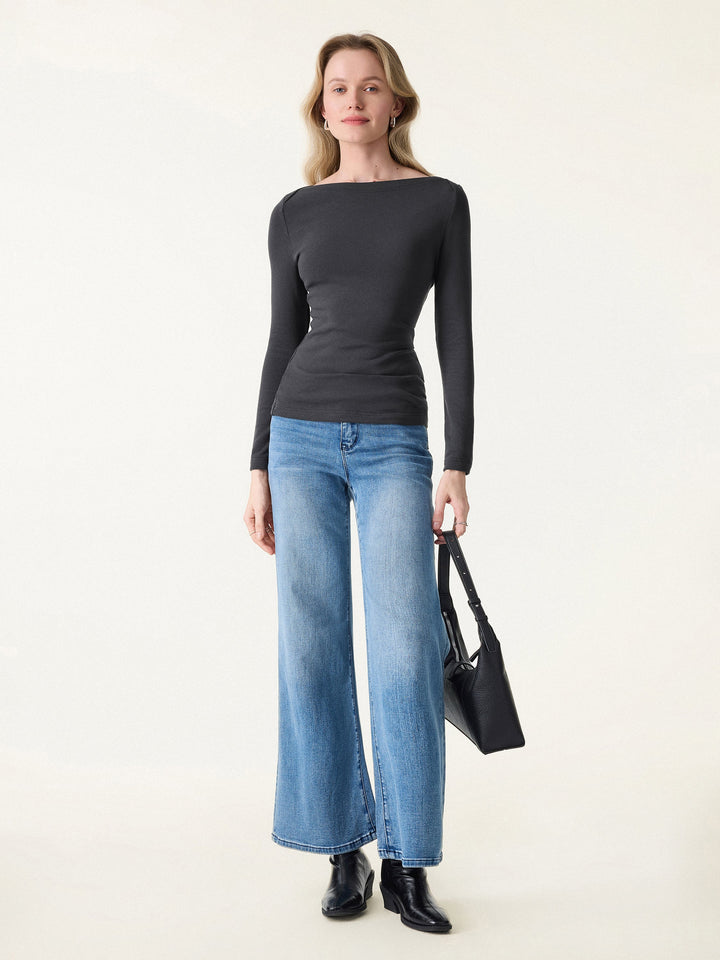 ProWarm Boatneck Long Sleeve Top
