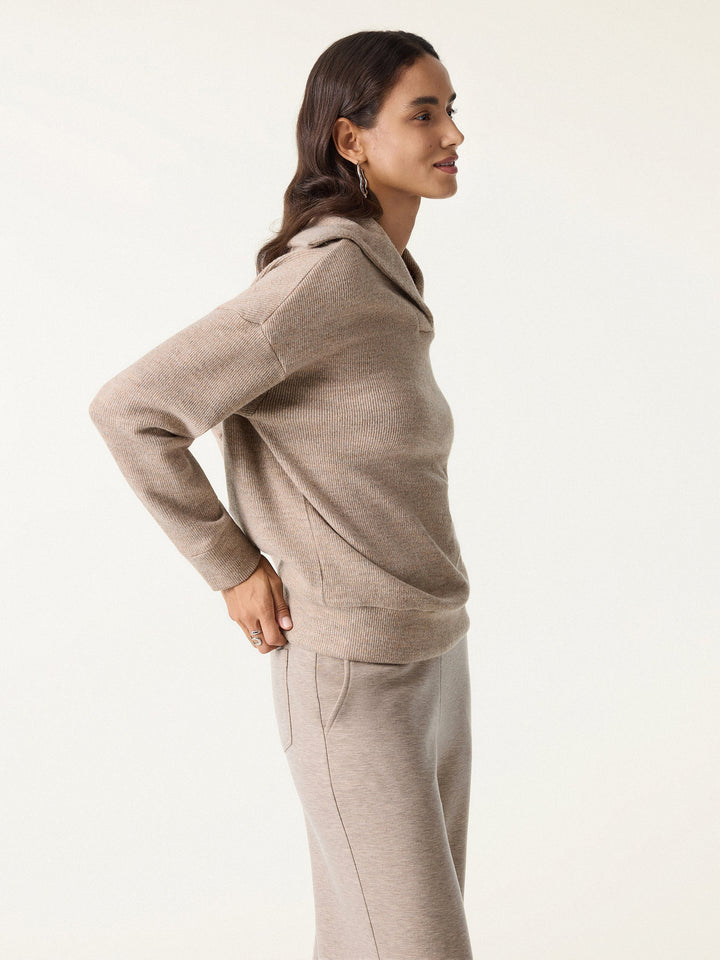 Cozy Warm V-Neck Relaxed Fit Pullover