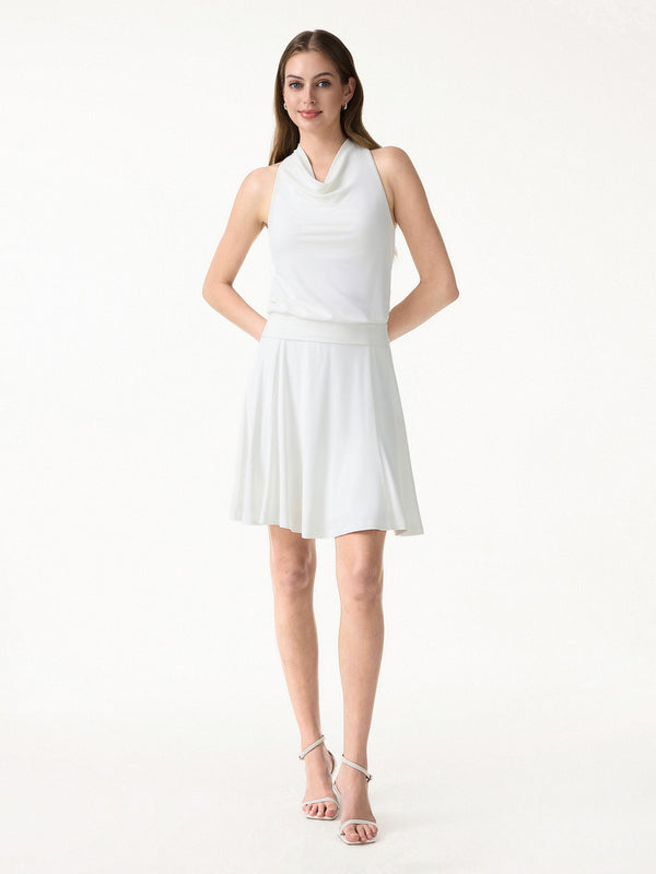 SkinKiss Essential Circle Flared Summer Mini Skirt
