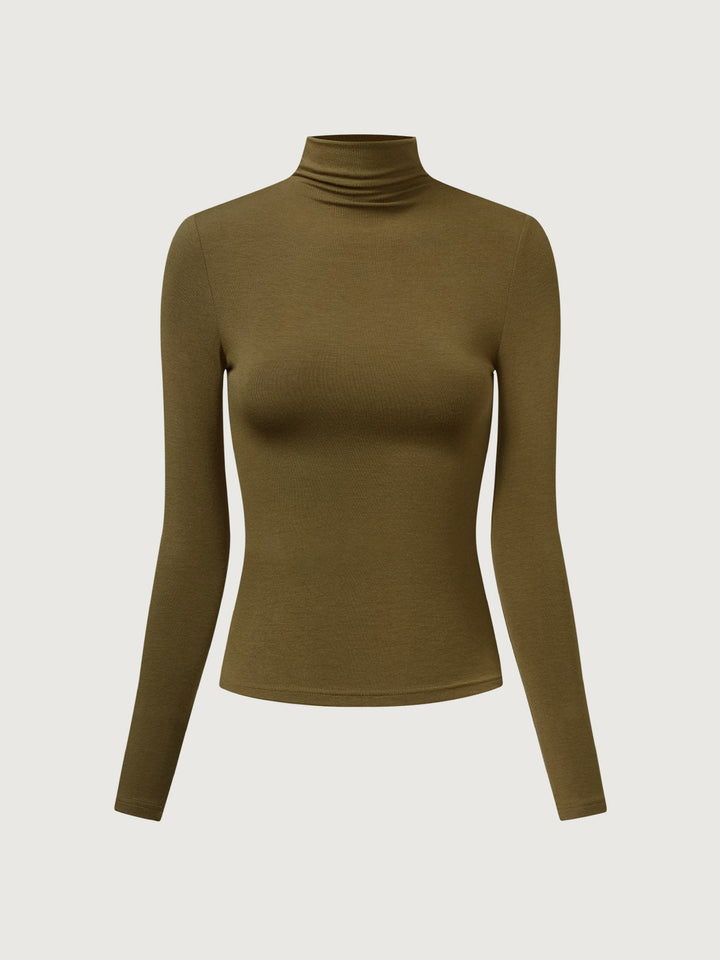 Everyday Mockneck Top