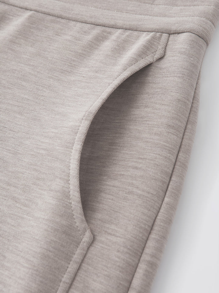 Cozy Warm Mid Rise Straight Leg Pants with Pockets