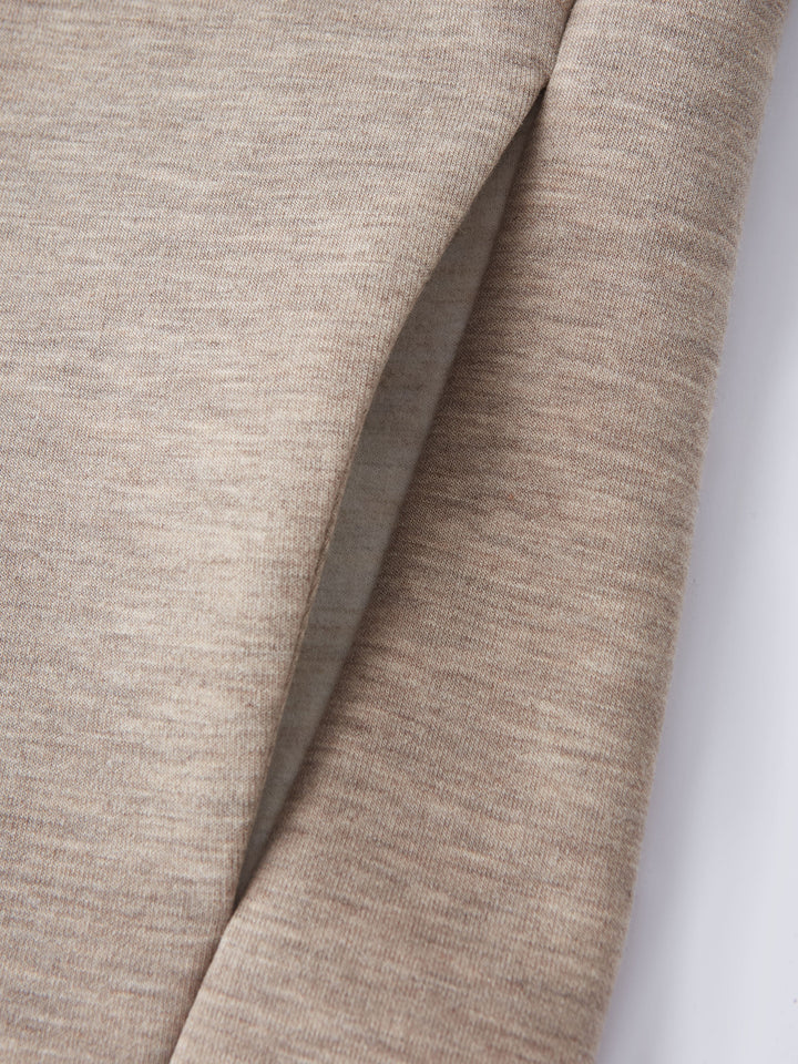 Minimalist Stand Collar Cropped Jacket with Pockets
