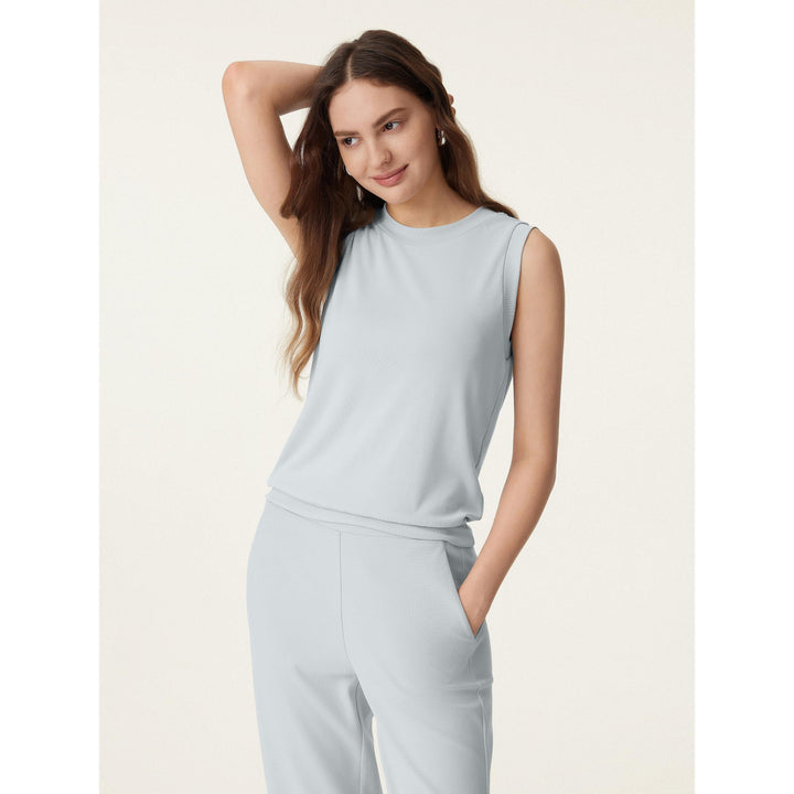 Lucky Offer——Size:M Tank Top Smoke Blue