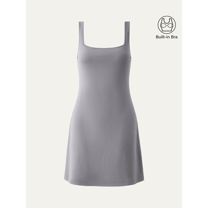 Lucky Offer——Size:XL Mini Dress Koala Grey