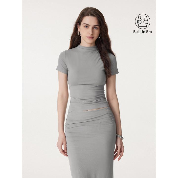 Lucky Offer——Size:S Brami Top Evening Grey