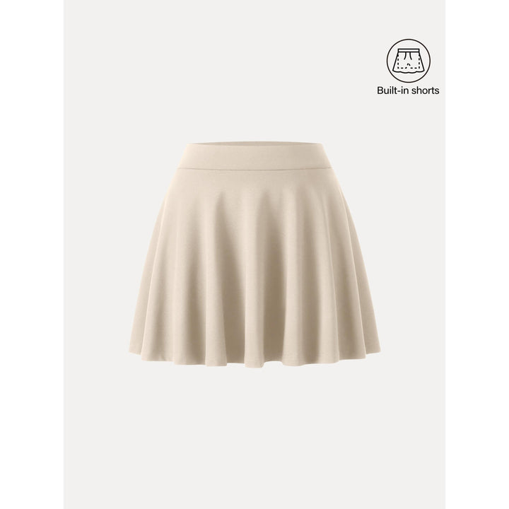 Lucky Offer——Size:L Mini Skirt Milk Cream-