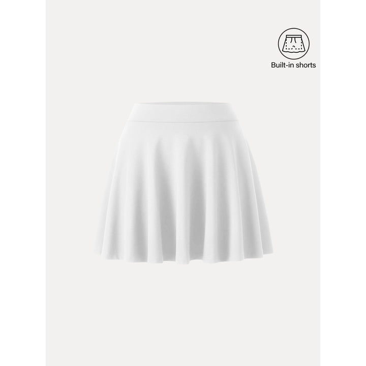 Lucky Offer——Size:XL Mini Skirt White-