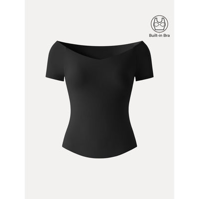 OGLmove Back Smoothing Slimming Non-Slip Bra Top Black XS